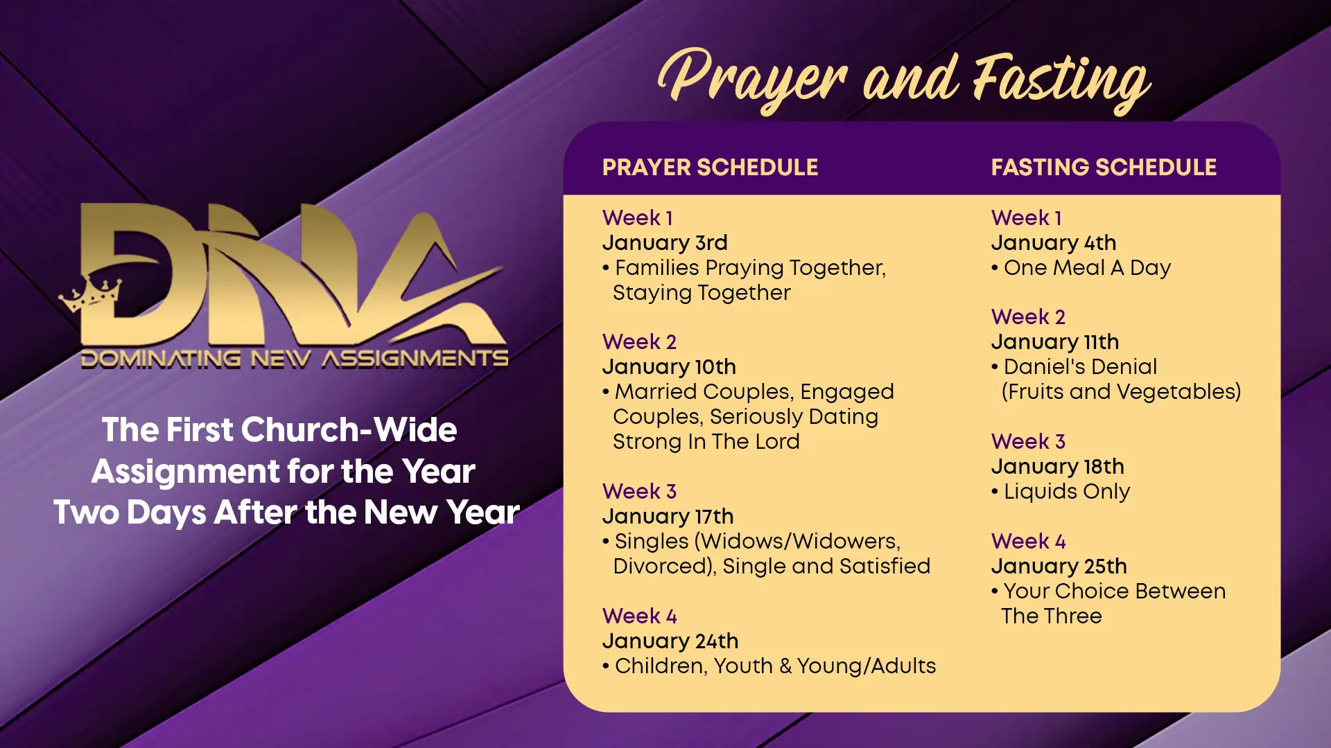 DNA Fast and Prayer-1920x1080 Screen